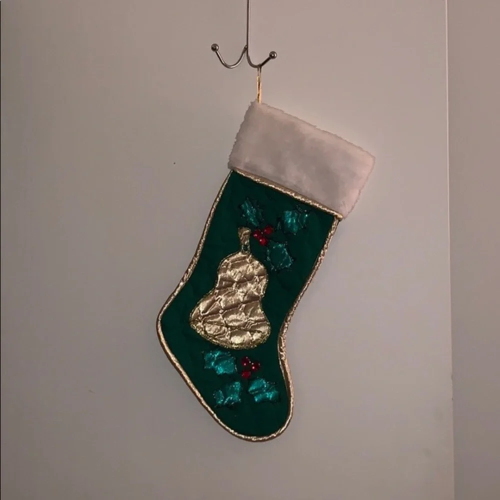 Estate Sale Christmas Stocking Pre Owned